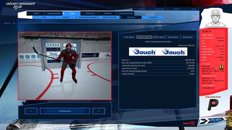 Hockey Manager 20|20 screenshot