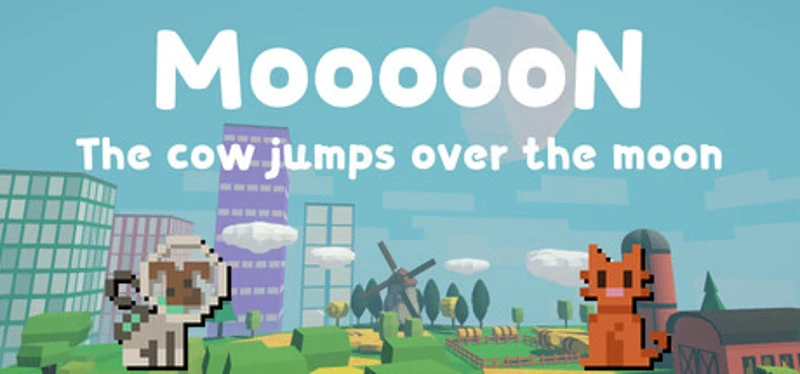 MoooooN - The cow jumps over the moon Image