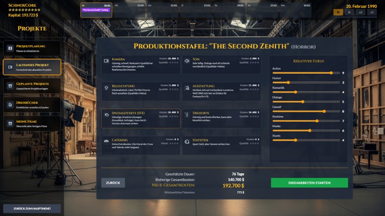 Movie Business - Die Welt der Filme screenshot