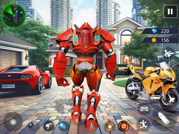Multi Robot War Car Robot Game screenshot
