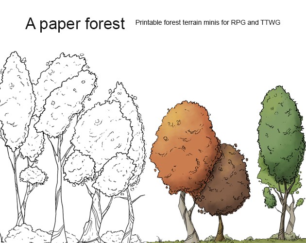 Games like Paper Tree Minis for RPG or TTWG
