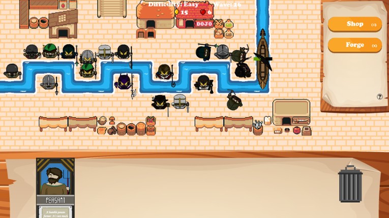 Peasant TD screenshot