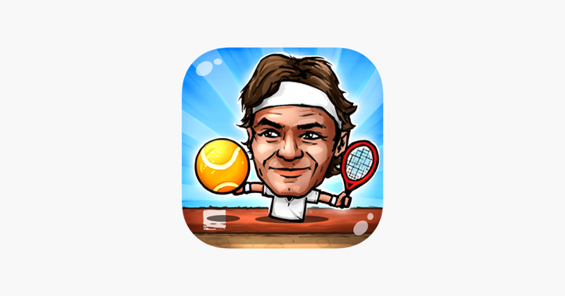 Puppet Tennis: Topspin Tournament of big head Marionette legends Image