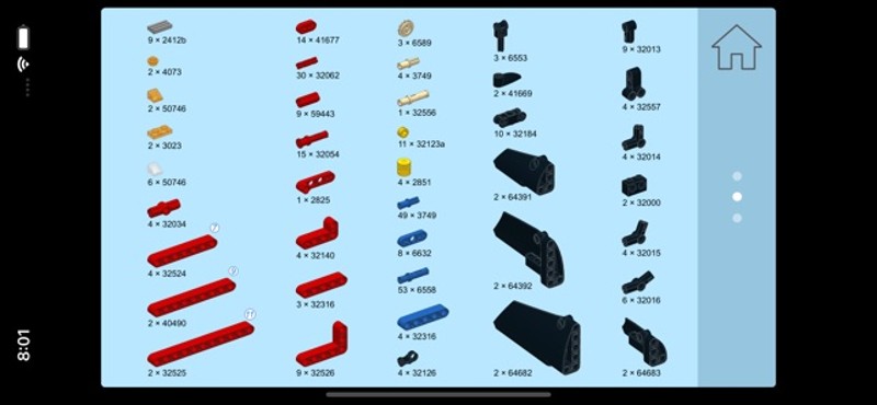 Retro Car for LEGO 9395 Set Image