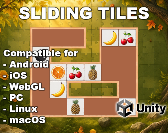 Sliding Tiles – Cross-Platform Puzzle Game for PC, Linux, MacOS, Android & iOS Image