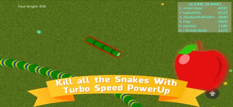 Snake Slither. Apple Eater War screenshot