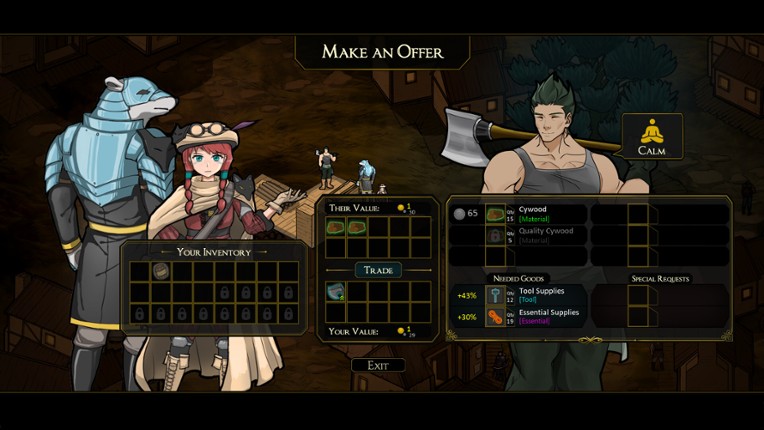 Ten Thousand Coins: The Golden Merchant screenshot