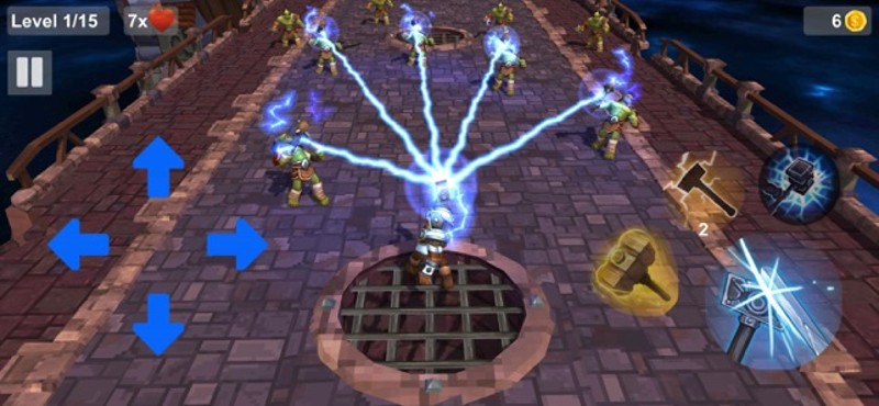 Thor Superhero: God Thunder 3D screenshot