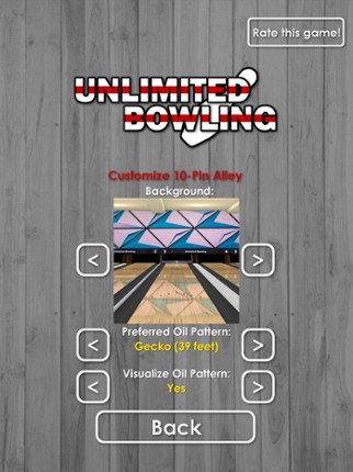 Unlimited Bowling screenshot