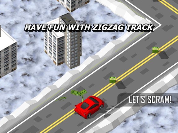 3D Zig-Zag Stunt Cars -  Fast lane with Highway Traffic Racer Image