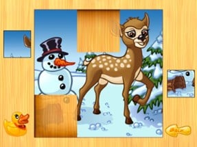 Animals Block Puzzles – For Kids &amp; Toddlers Image