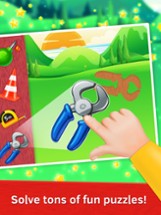 Baby Puzzles. Garage Tools Image