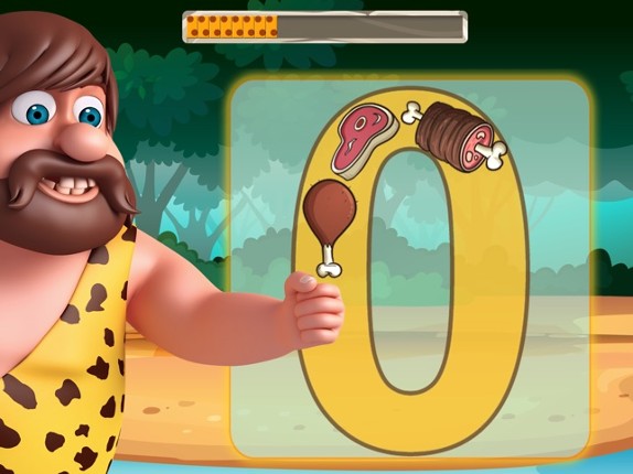 Caveman Kids Math 1 screenshot