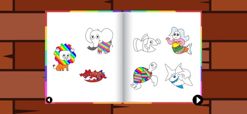 Coloring Book Prismo Preschool screenshot