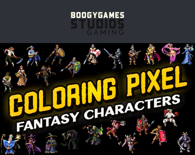 Games like Coloring Pixel: Fantasy Characters