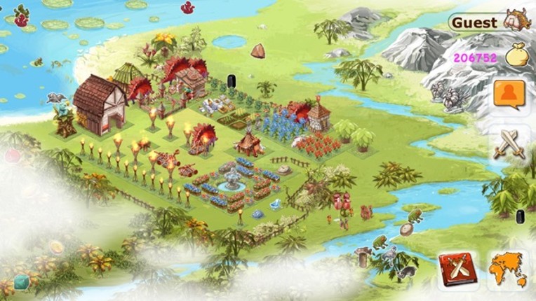 Conquer Earth : Location Based Stone Age War screenshot