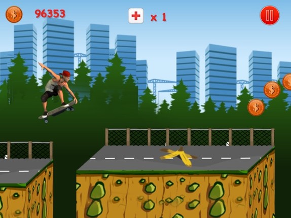 Epic Skateboard King Rival Race - Wicked Skater Racing Free screenshot