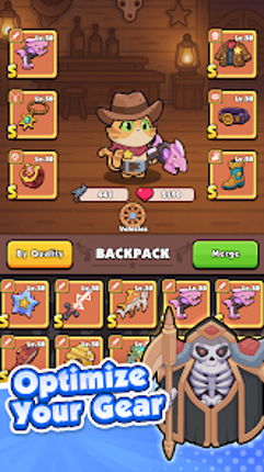 Rumble Paws: Backpack Fight screenshot