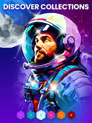 Polygon - Art Coloring Book Image