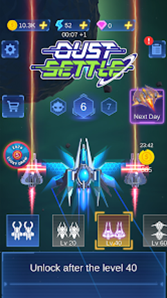 Dust Settle 3D - Galaxy Attack screenshot