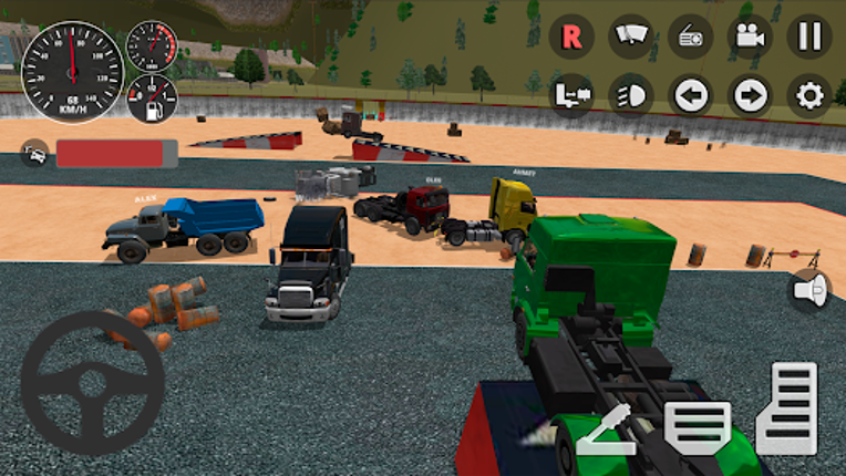 Hard Truck Driver Simulator 3D screenshot