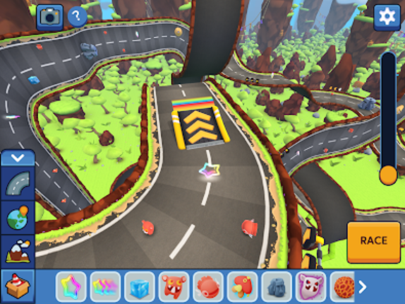 Starlit On Wheels: Super Kart screenshot