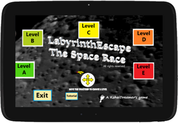 Labyrinth Escape: The Space Race screenshot