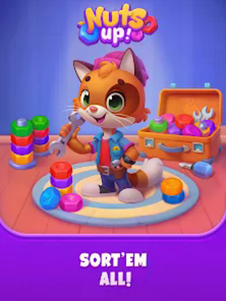 Nuts UP! Bolts Sort Puzzle screenshot