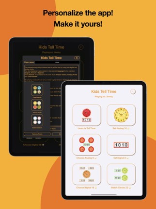 Kids Tell Time screenshot