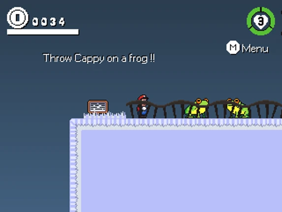 Mario 2Dyssey screenshot