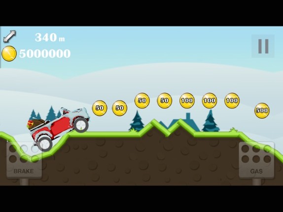 Rally car hill climb 4x4 off road rush racing screenshot