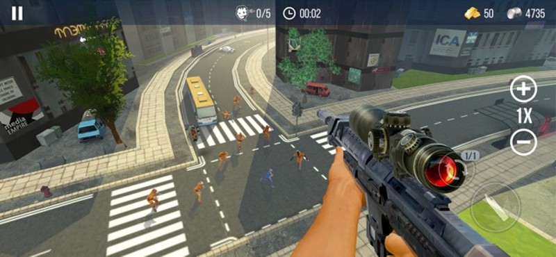 SNIPER: 3D Zombie Hunting Game screenshot