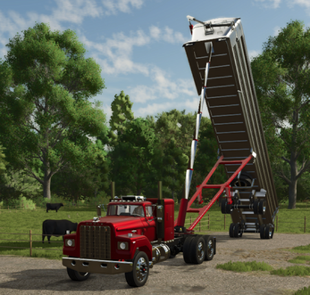 Travis Wedge end dump from fs22 screenshot