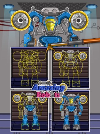 Amazing Robots - A puzzle game for kids screenshot