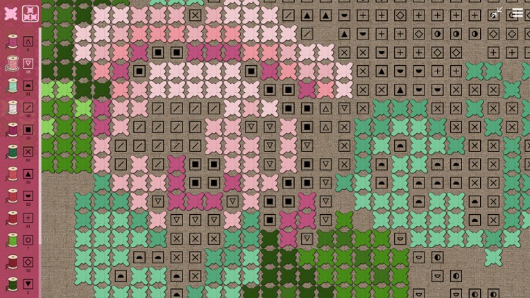 Art-Therapy: Cross Stitch screenshot