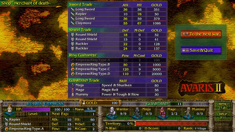 Avaris 2 screenshot