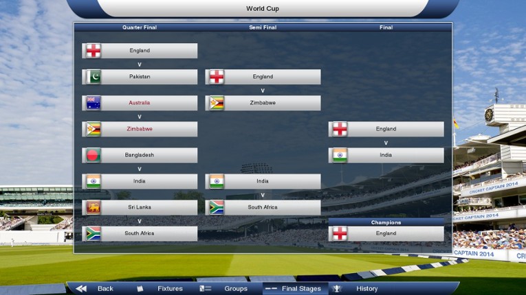 Cricket Captain 2014 screenshot