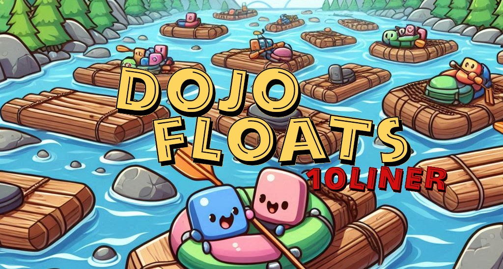 Games like Dojo Floats (Atari 8 Bit, CoCo) by spotlessmind1975