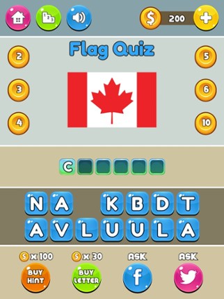 Flag Quiz 2025 - Word Games Image