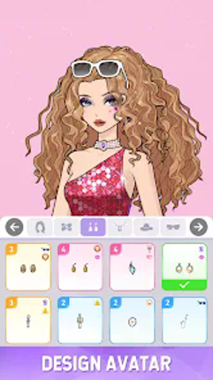 Shining Me: Glow Idol Dress Up screenshot