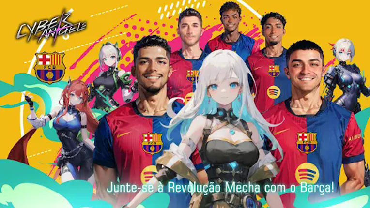 Cyber Angels: Barça e heroínas screenshot