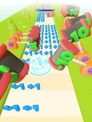 Number Run 3D screenshot