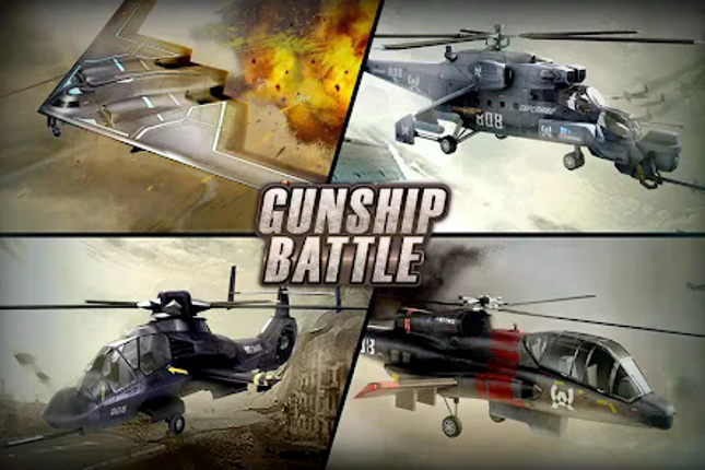 GUNSHIP BATTLE: Helicopter 3D screenshot