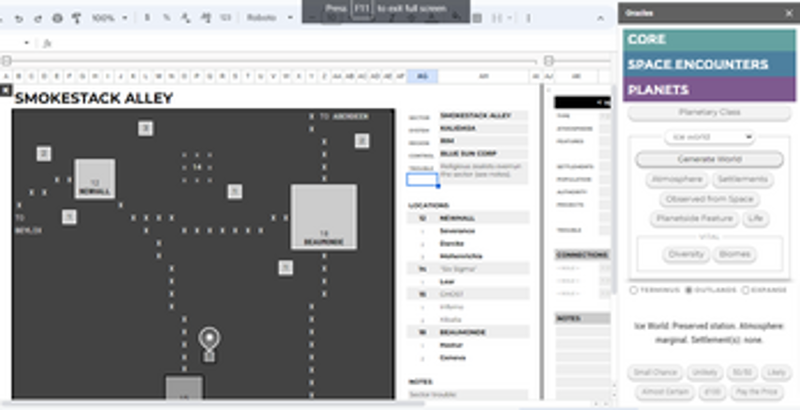 Starforged Crew Sheet screenshot