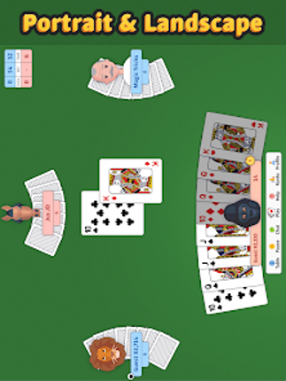 Double Deck Pinochle ‣ screenshot
