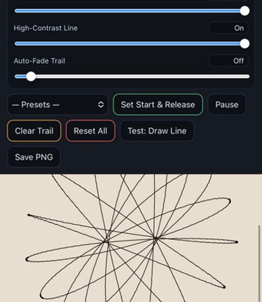 Gravity Sand Pendulum screenshot