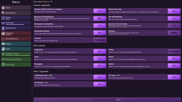 Idle Dyson Swarm screenshot