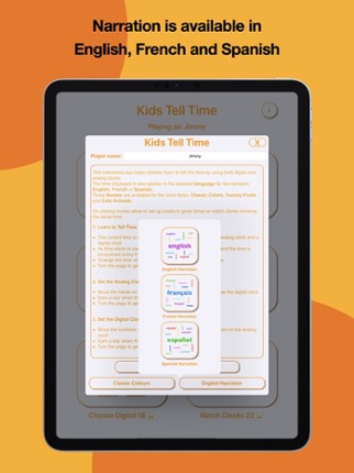 Kids Tell Time screenshot