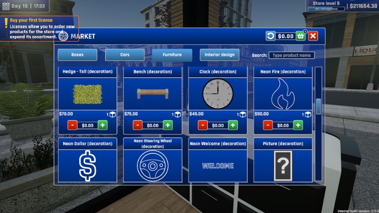 MiniCar Shop Simulator screenshot