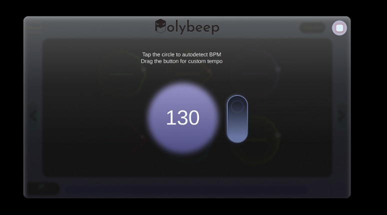 Polybeep screenshot